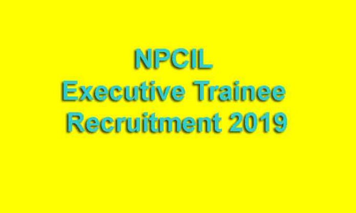 NPCIL Recruitment 2019