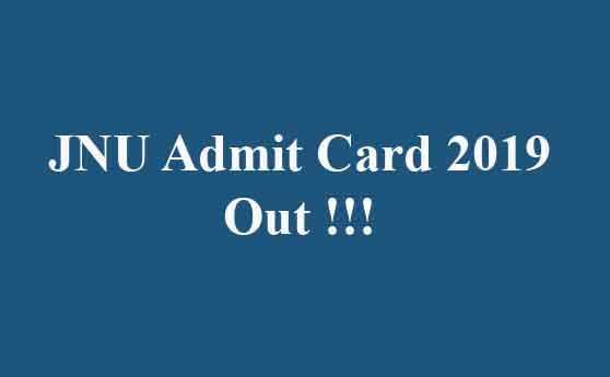 Jnu Admit Card 2019 Right Rasta