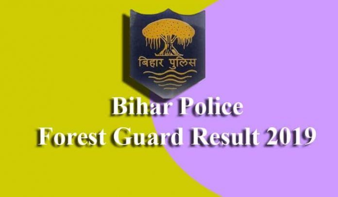 Bihar Police Forest Guard Result