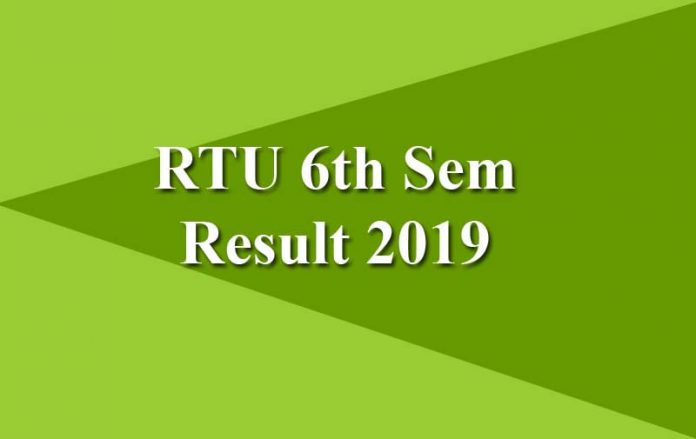 RTU 6th Sem Result