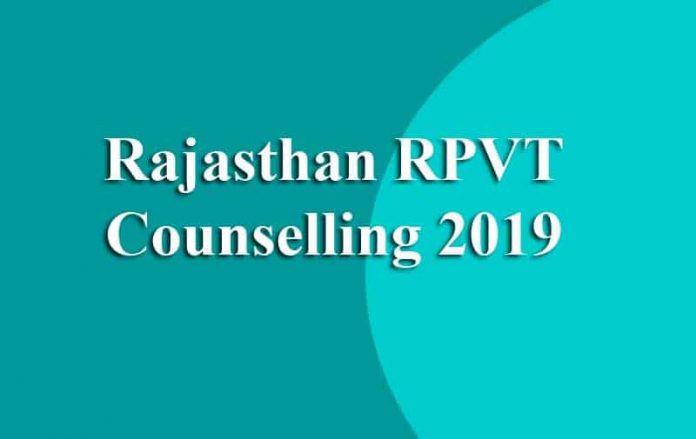 Rajasthan RPVT Counselling