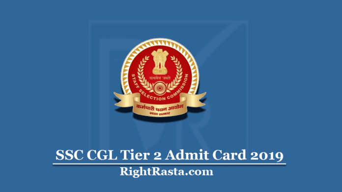 SSC CGL Tier 2 Admit Card