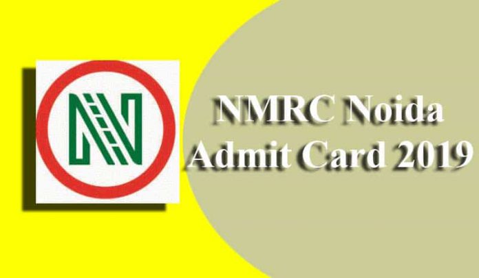 NMRC Noida Admit Card