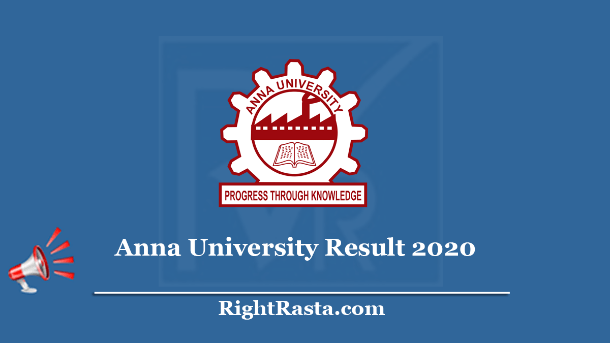 anna university result 2020 out download au ug pg degree exam anna university result 2020 out