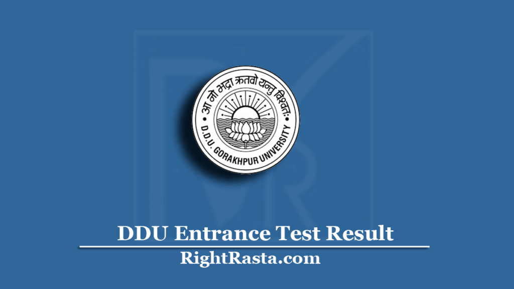 DDU Entrance Test Result 2020 (Out) | Download Admission Exam Results