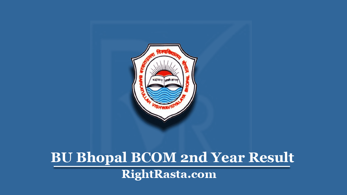 BU Bhopal BCOM 2nd Year Result 2020 (Out) | Barkatullah University B ...