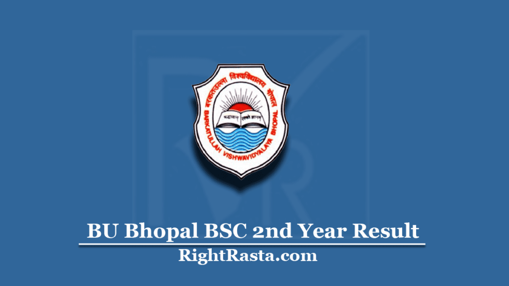 BU Bhopal BSC 2nd Year Result 2020 (Out) | Barkatullah University B.Sc ...