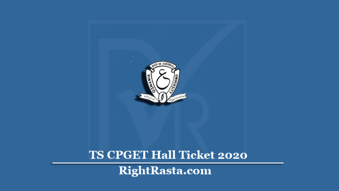 TS CPGET Hall Ticket