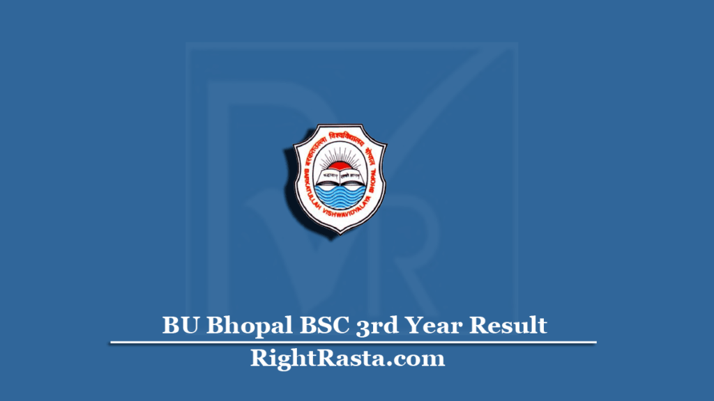 BU Bhopal BSC 3rd Year Result 2020 (Out) | Barkatullah University B.SC ...