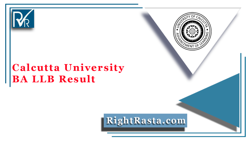 Calcutta University BA LLB Result 2020 (Out) | CU LLB Entrance Exam Results