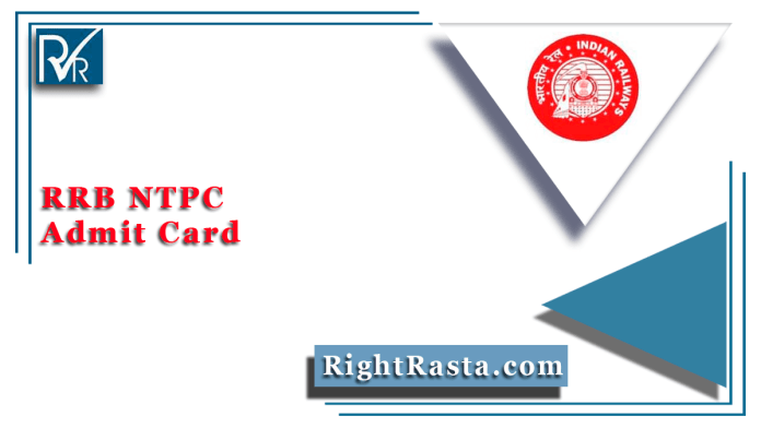 RRB NTPC Admit Card