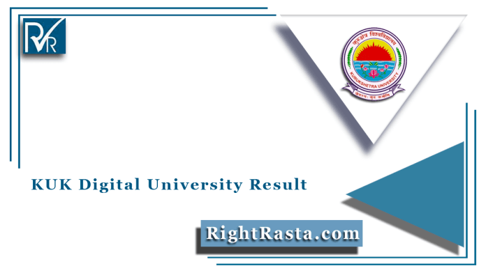 KUK Digital University Result