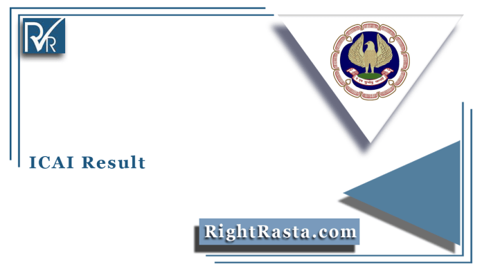 icaiexam.icai.org Result