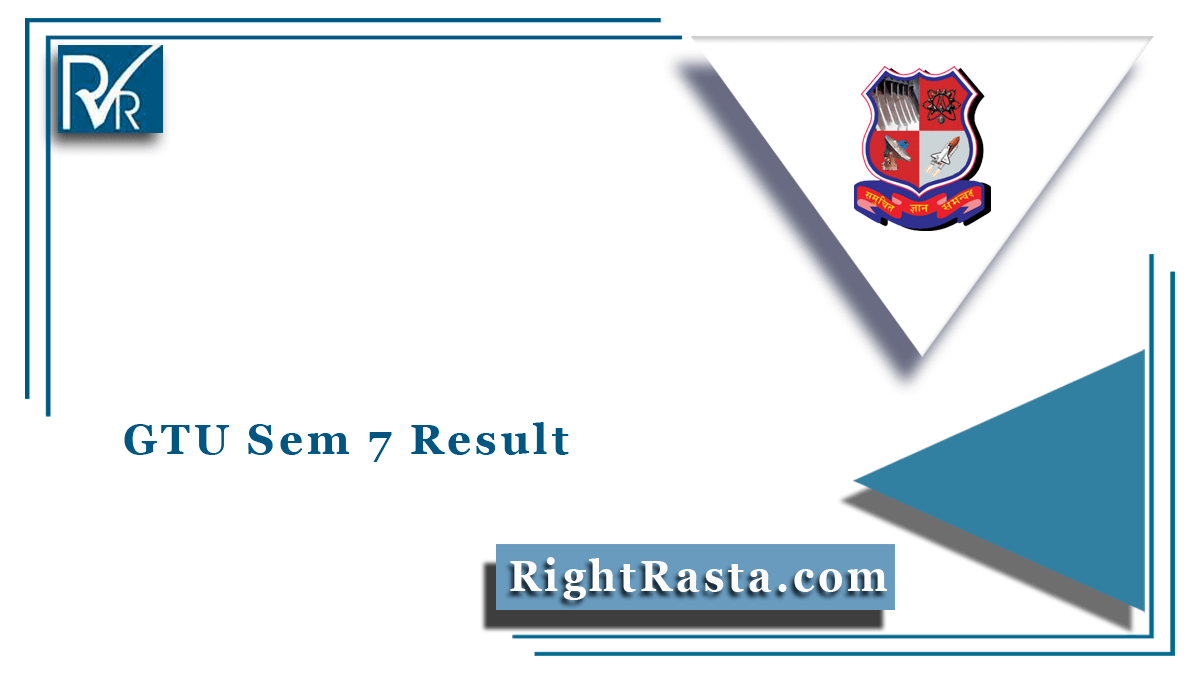 GTU Sem 7 Result