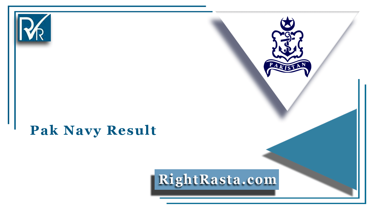 www.paknavy.gov.pk Result