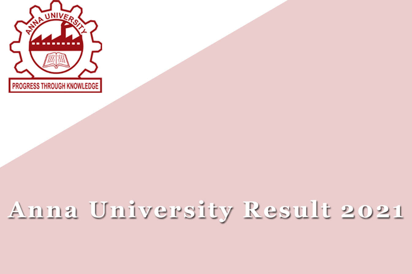 Anna University Result 2021