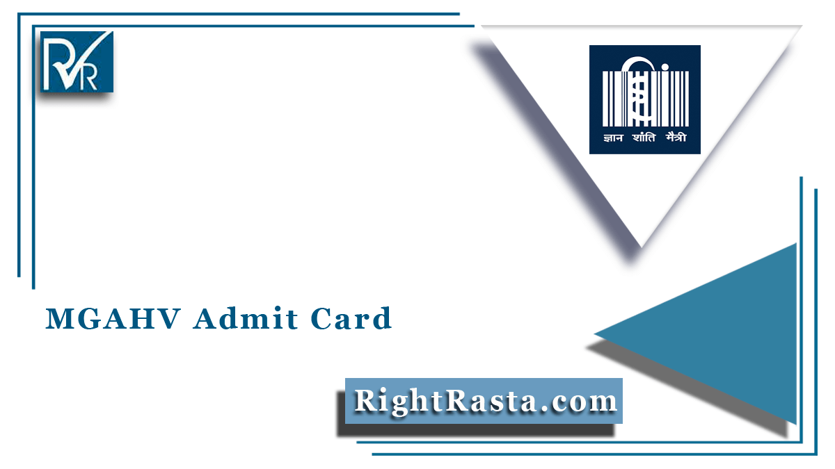 MGAHV Admit Card
