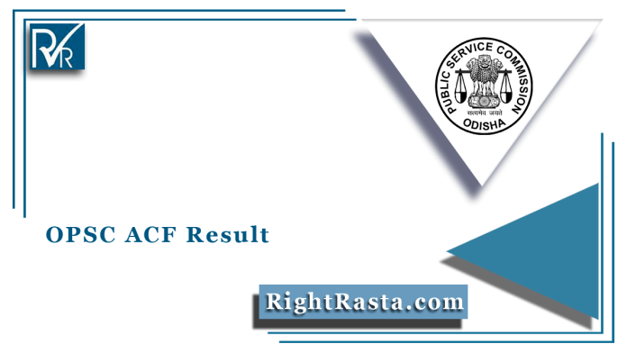 OPSC ACF Result