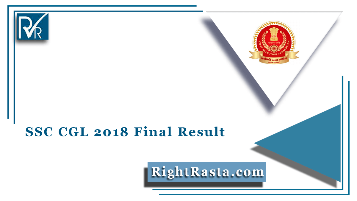 SSC CGL 2018 Final Result (Out) | Download Combined Graduate Level ...