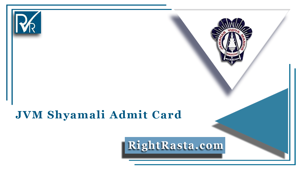 JVM Shyamali Admit Card