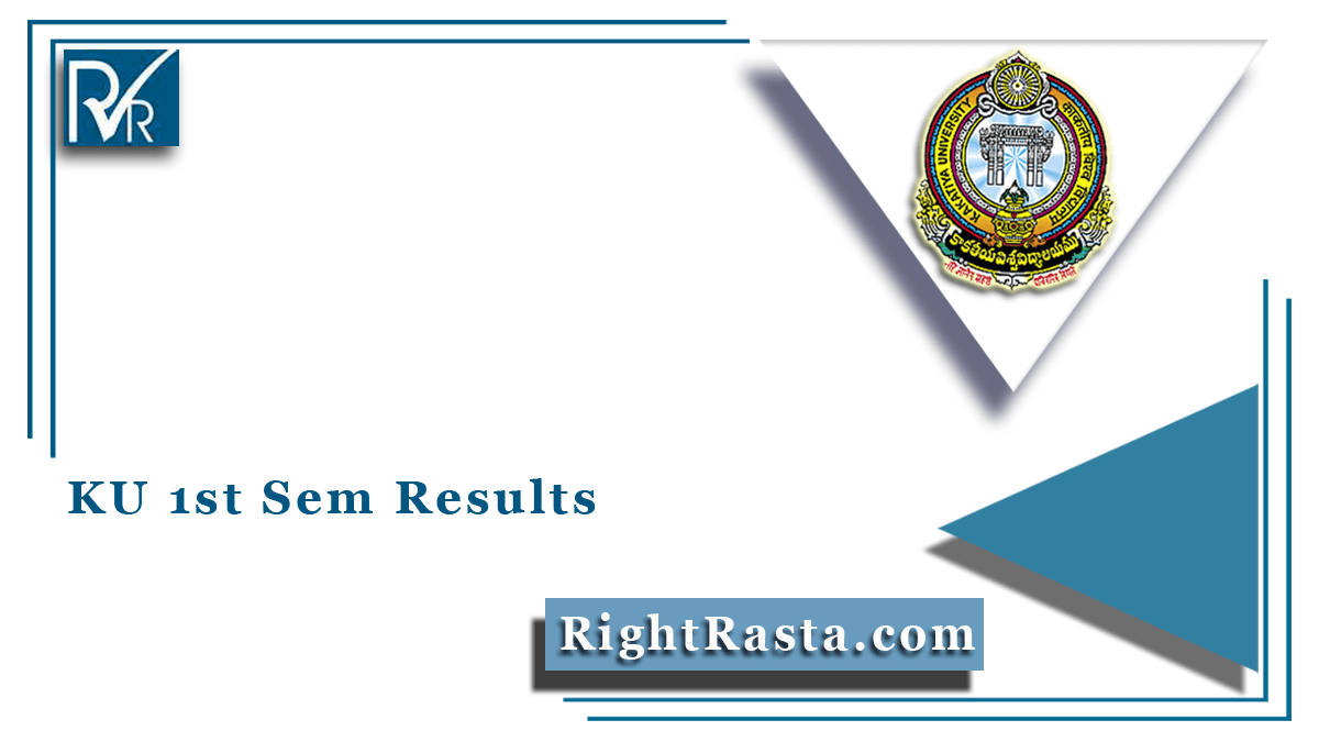 KU 1st Sem Results 2021 (Out) Download Kakatiya University UG Degree