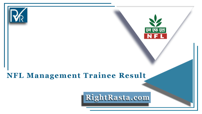 NFL Management Trainee Result