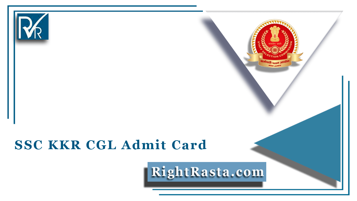 SSC KKR CGL Admit Card 2022 (Out) | Karnataka CGL Hall Ticket