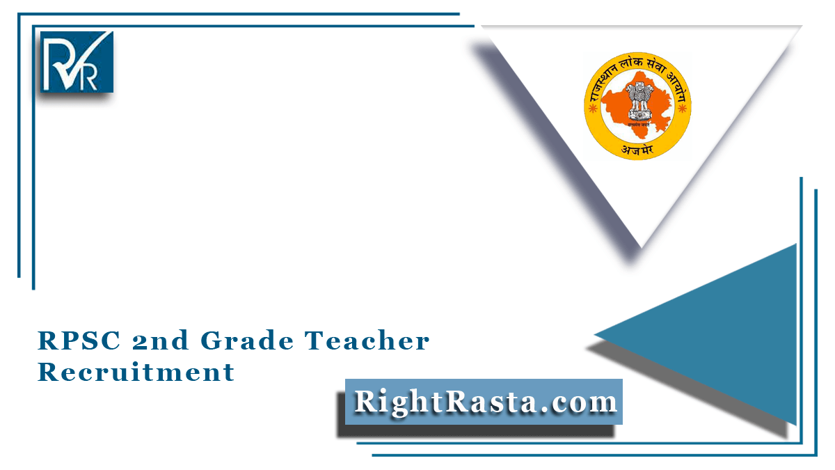 rpsc-2nd-grade-teacher-recruitment-2022-out-apply-online