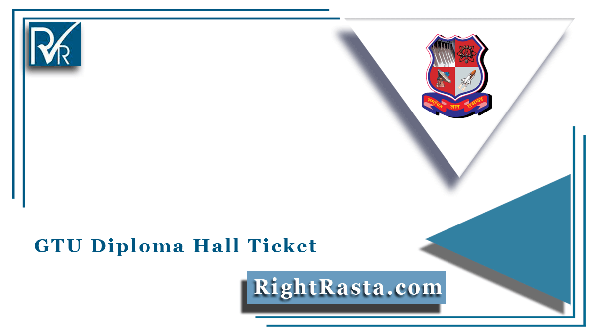 GTU Diploma Hall Ticket