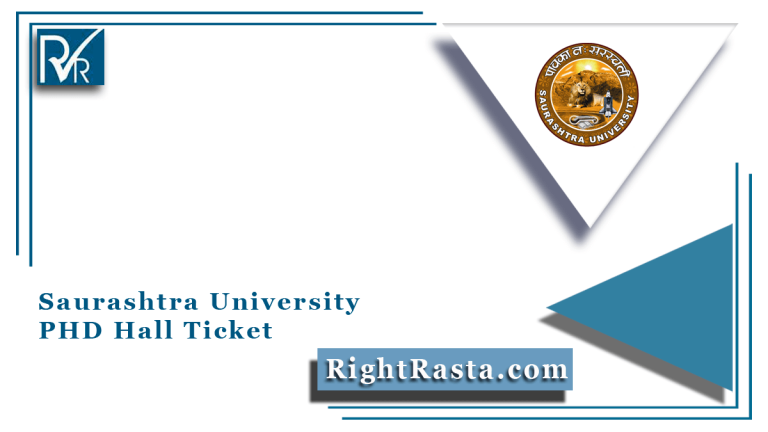 phd entrance exam 2022 saurashtra university