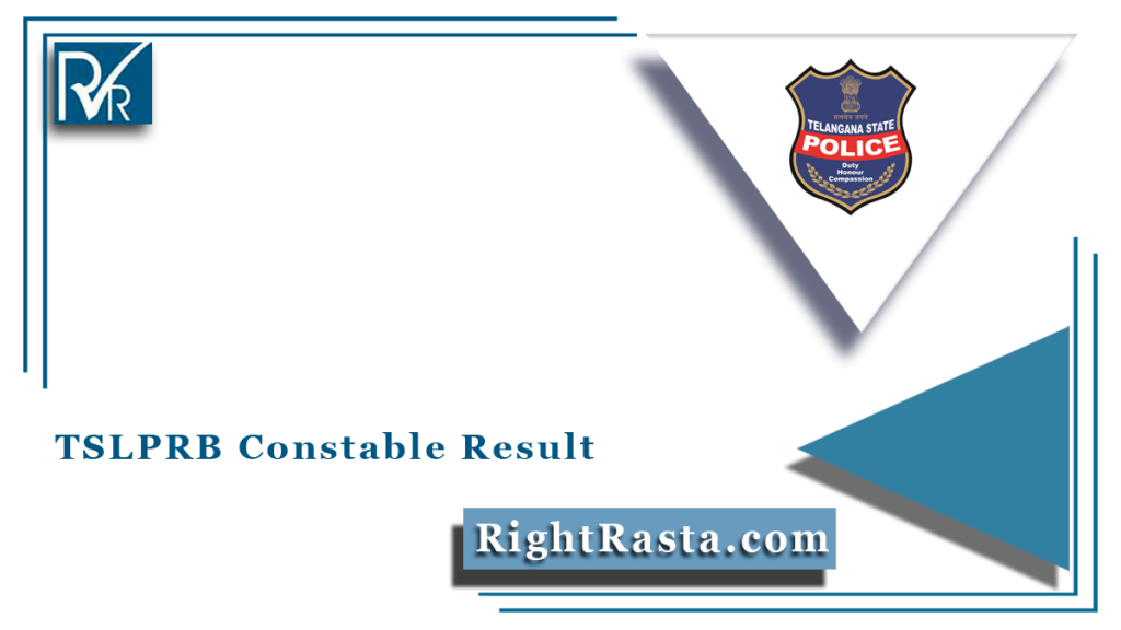 TSLPRB Constable Result 2022 (Out), TS Police PC Results