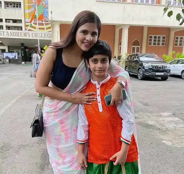 Daljeet Kaur, Son Jaydon