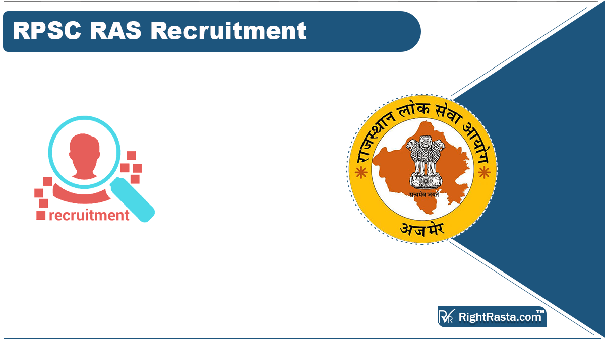 RPSC RAS Recruitment 2023 (Out) Apply Online Application Form