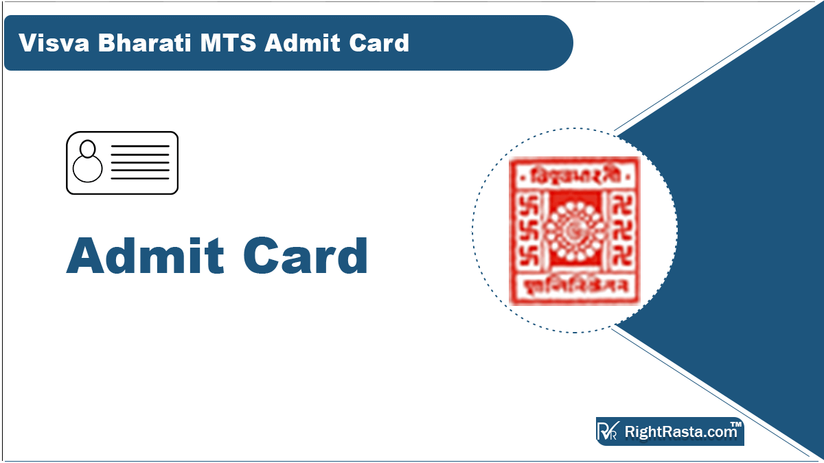 Visva Bharati MTS Admit Card 2023 (Link) NTA Lab Attendant, LDC Exam Date