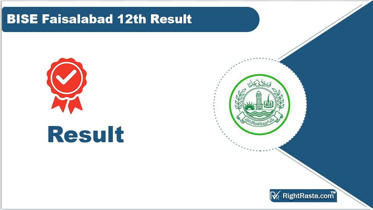 BISE Faisalabad 12th Result 2023 13th Sept (جاری) ڈاؤن لوڈ کریں