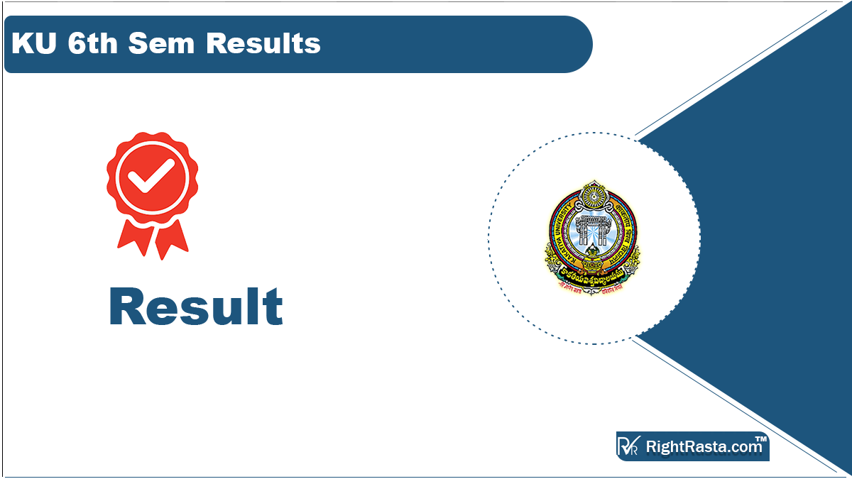 KU 6th Sem Results 2023 (Out 19th Sept) Kakatiya University Result