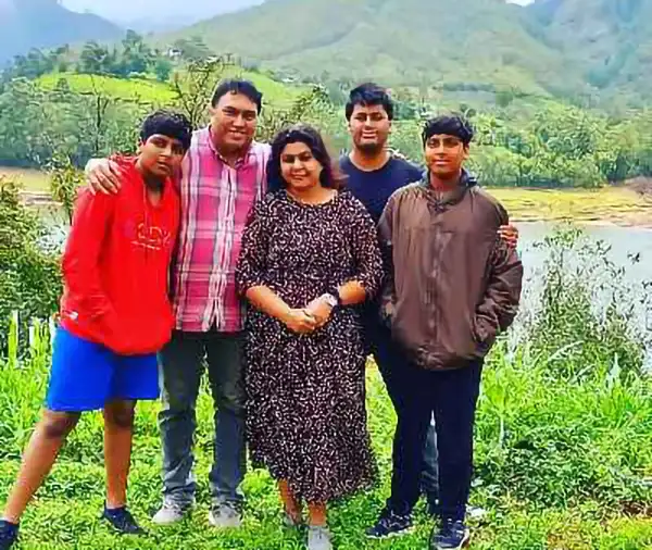 Actress Vichithra Family