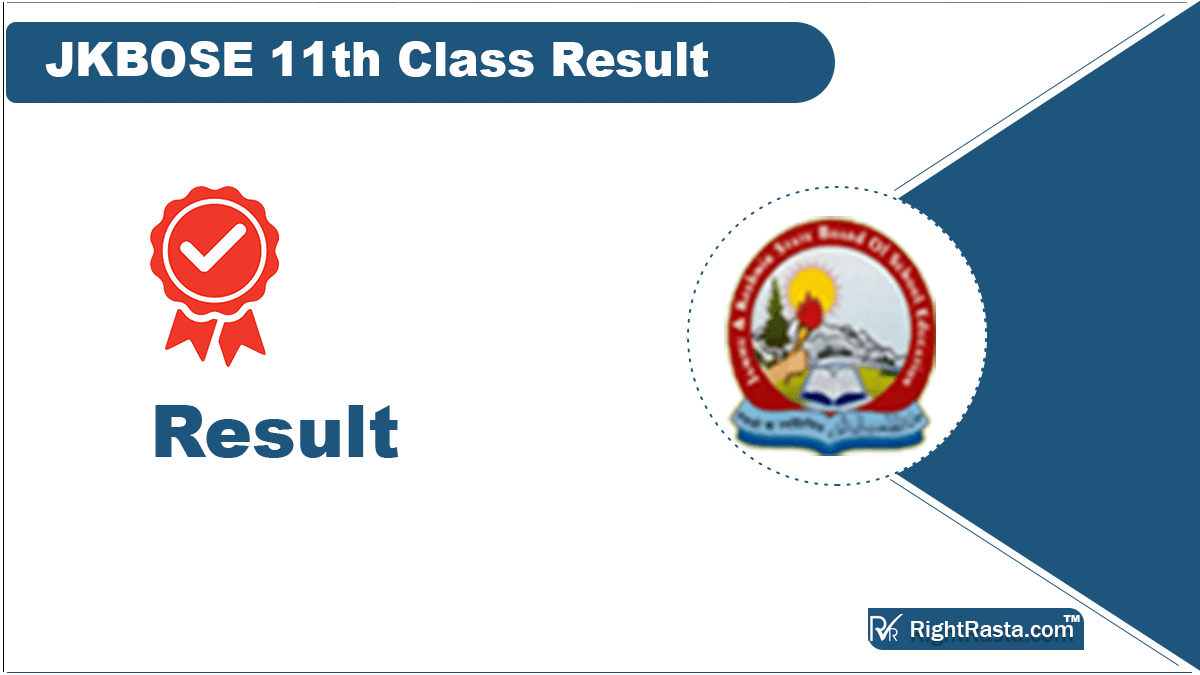 Jkbose 11th Class Result Gazette 2024 Ginni Justine