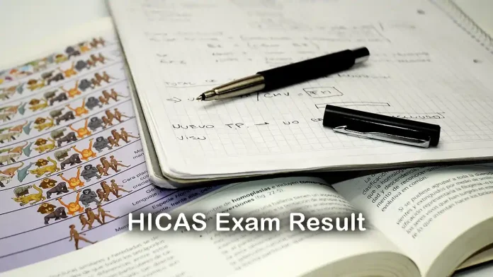 HICAS exam result