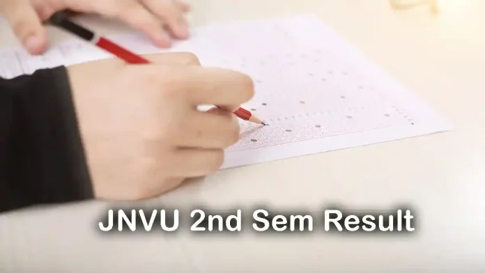 JNVU 2nd Sem Result