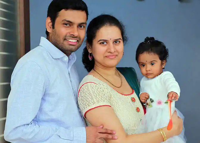 Koneru Humpy and her husband Dasari Anvesh