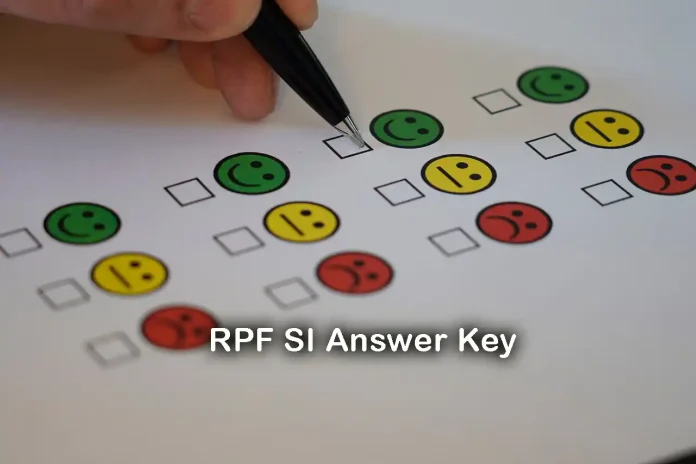 RPF SI Answer Key