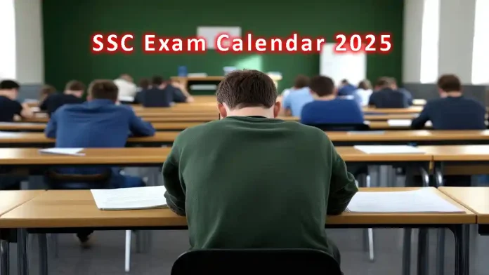 SSC Exam Calendar