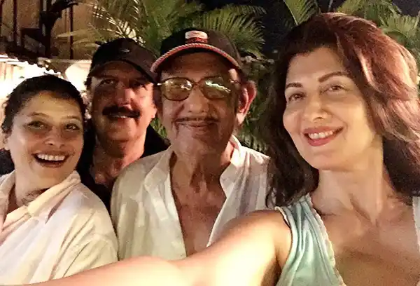 Sangeeta Bijlani Family Photo