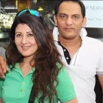 Sangeeta Bijlani and Mohammad Azharuddin