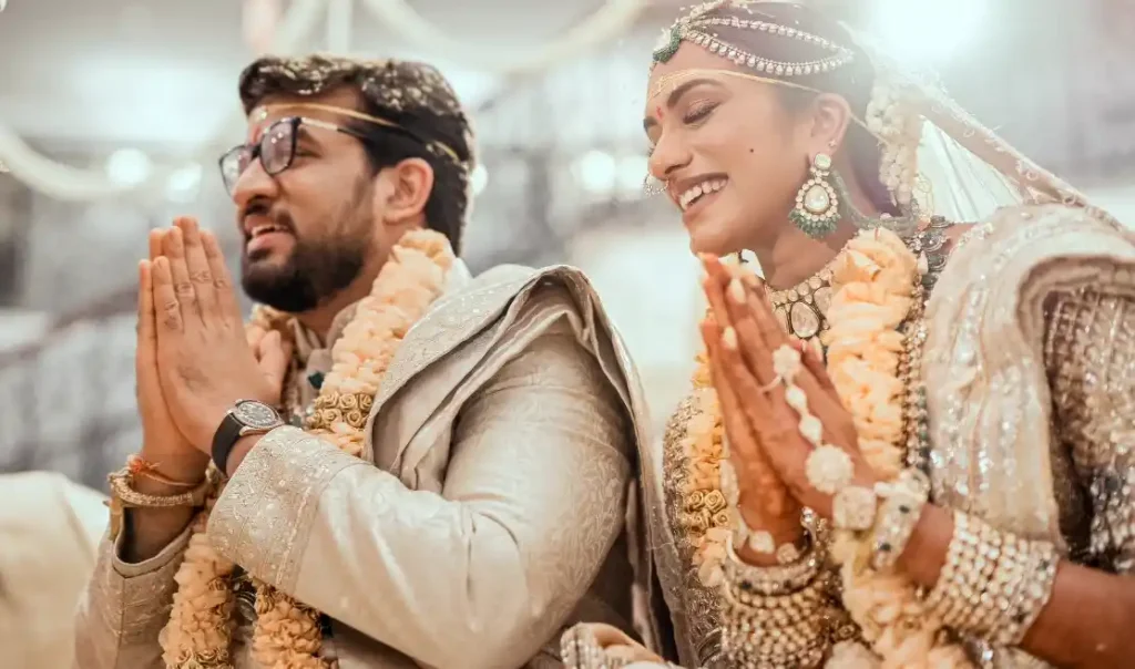 Venkata Datta Sai and PV Sindhu