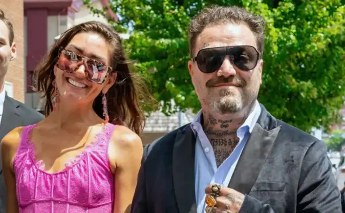 Jackass star Bam Margera and Dannii Marie