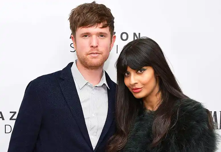 Jameela Jamil and James Blake