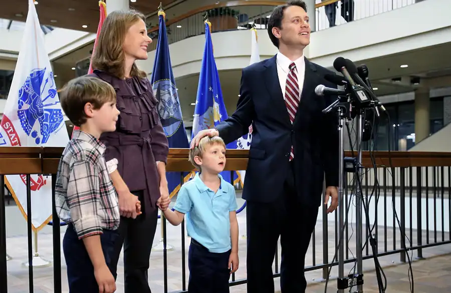 Jason Carter's Wife and Children