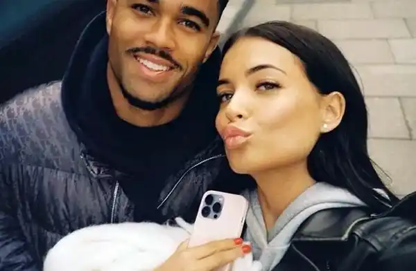 Justin Kluivert with Shanna Taihuttu